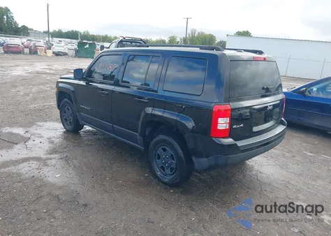 2017 Jeep Patriot Sport 4X4 from USA, damaged, VIN 1C4NJRBB5HD133928